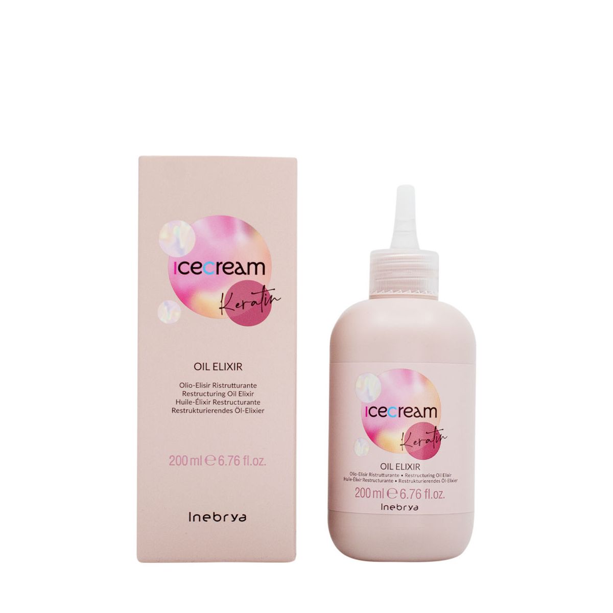 Ice Cream Keratin Oil Elixir Ristrutturante