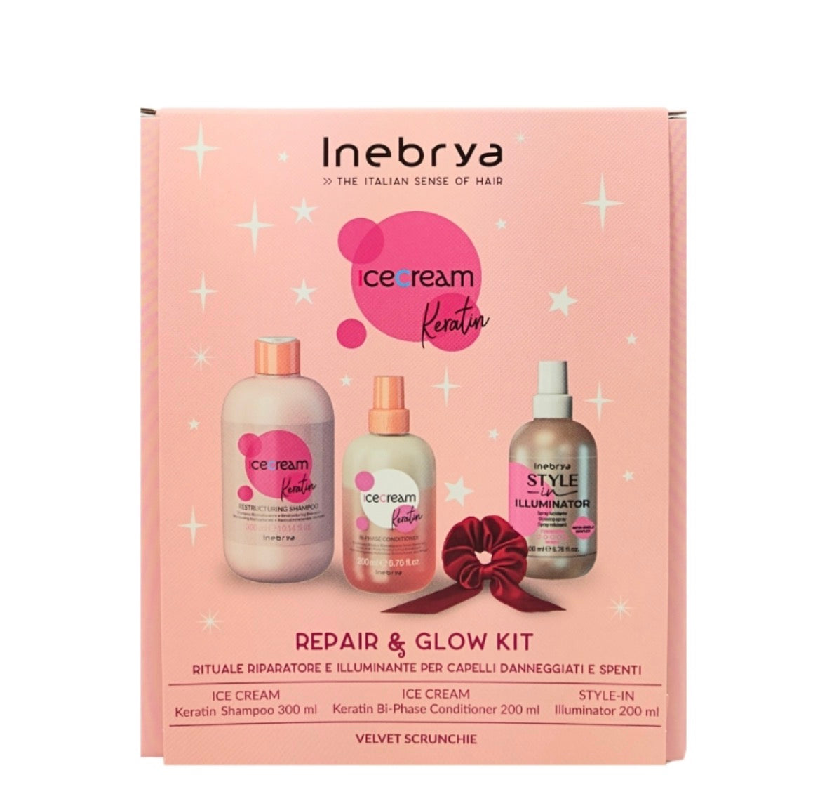 Inebrya Keratin Kit Repair & Glow