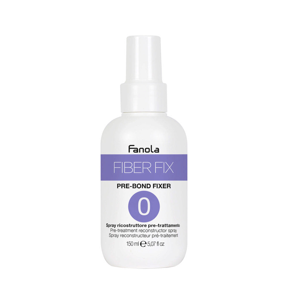 Fanola Fiber Fix Pre-Bond Fixer n°0 Spray Ricostruttore Pre-Trattamento