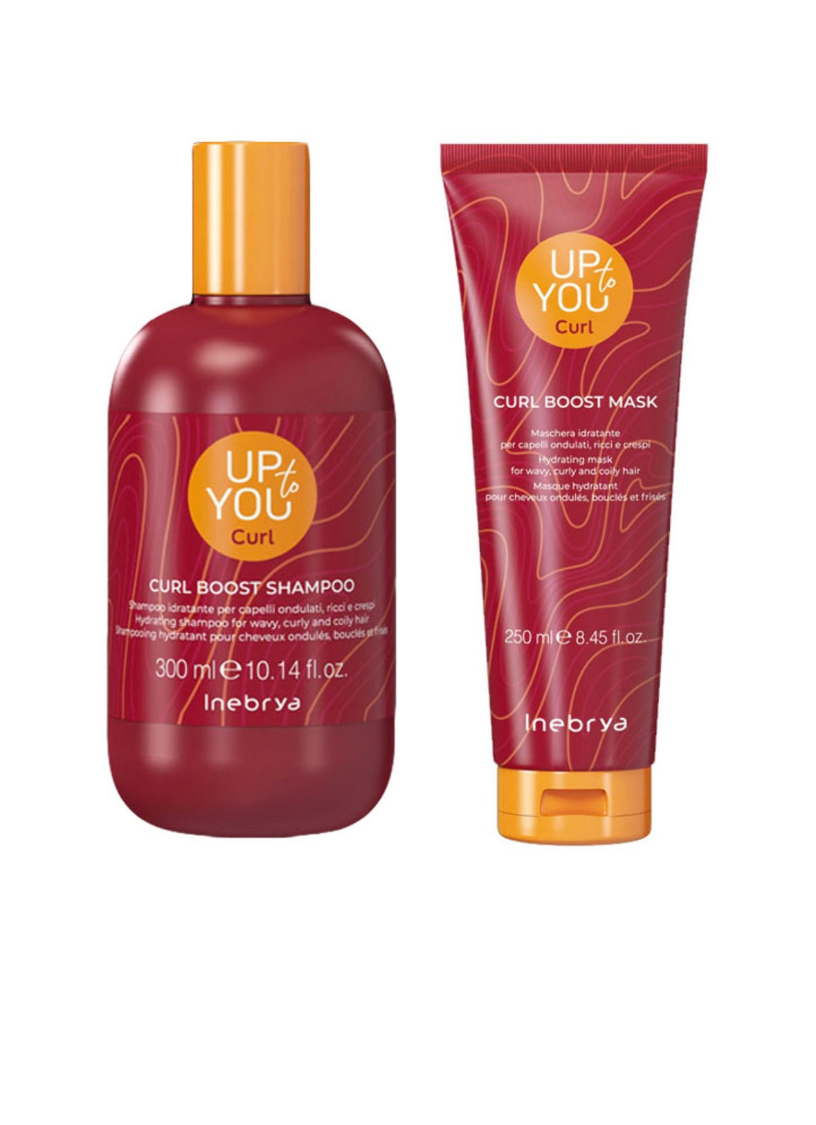 INEBRYA Kit Ricci Up To You Boost Curl Shampoo 300ml + Mask 250ml