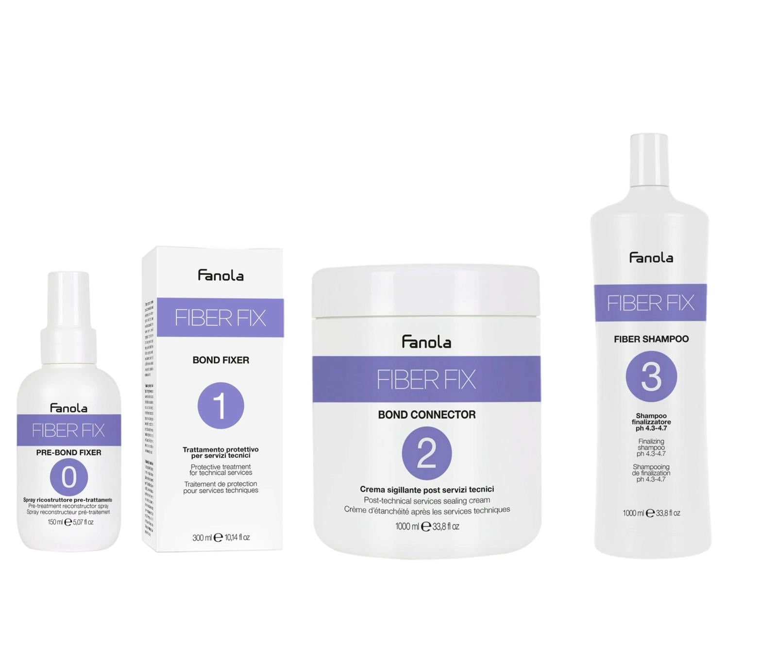 Fanola Fiber Fix Intro Kit 4 Prodotti