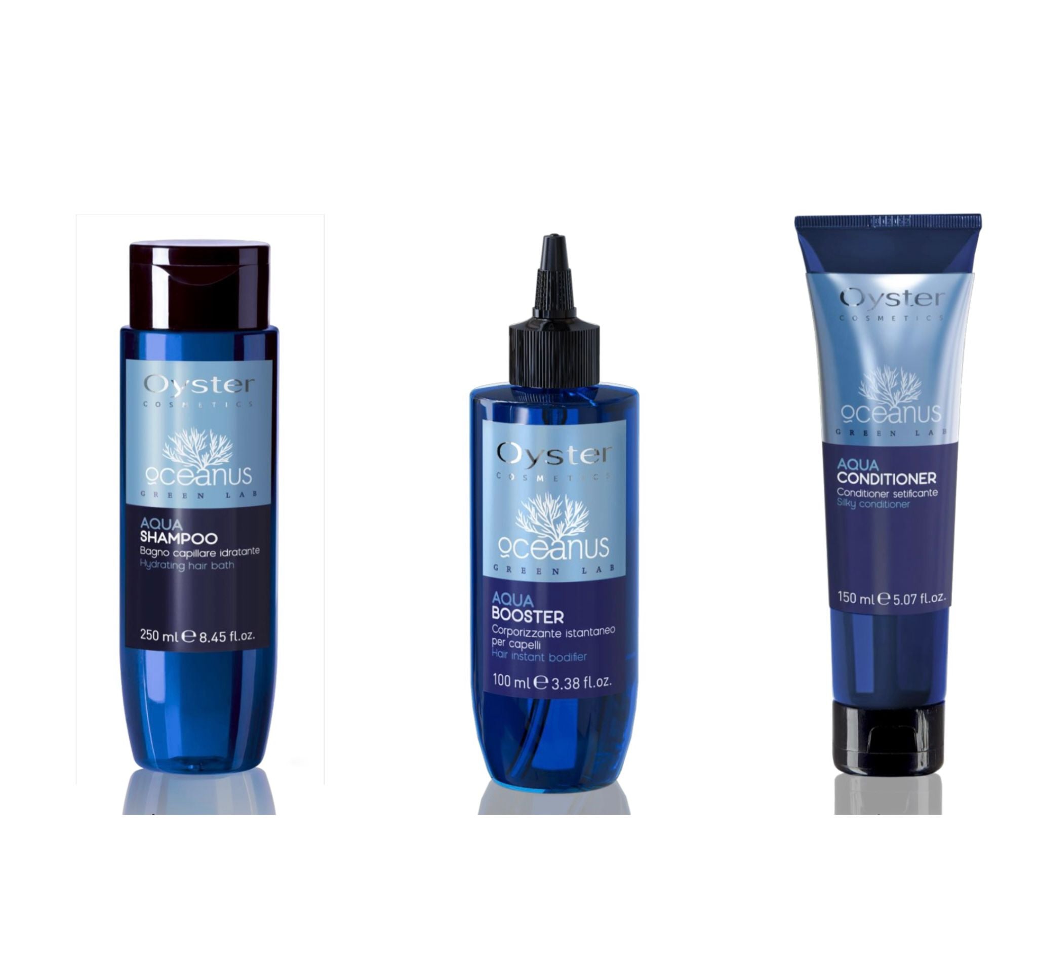 Oyster Oceanus Kit Aqua Shampoo+Conditioner+Booster