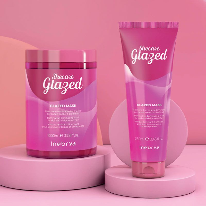 Inebrya SheCare Glazed Maschera illuminante laminante