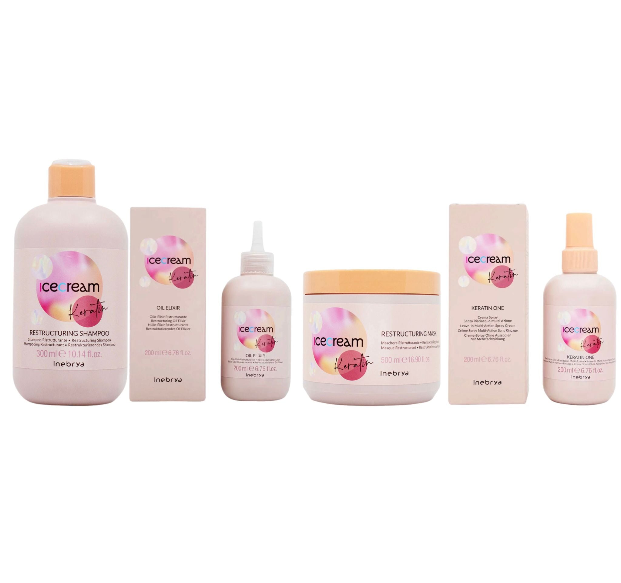 Ice Cream Keratin Kit