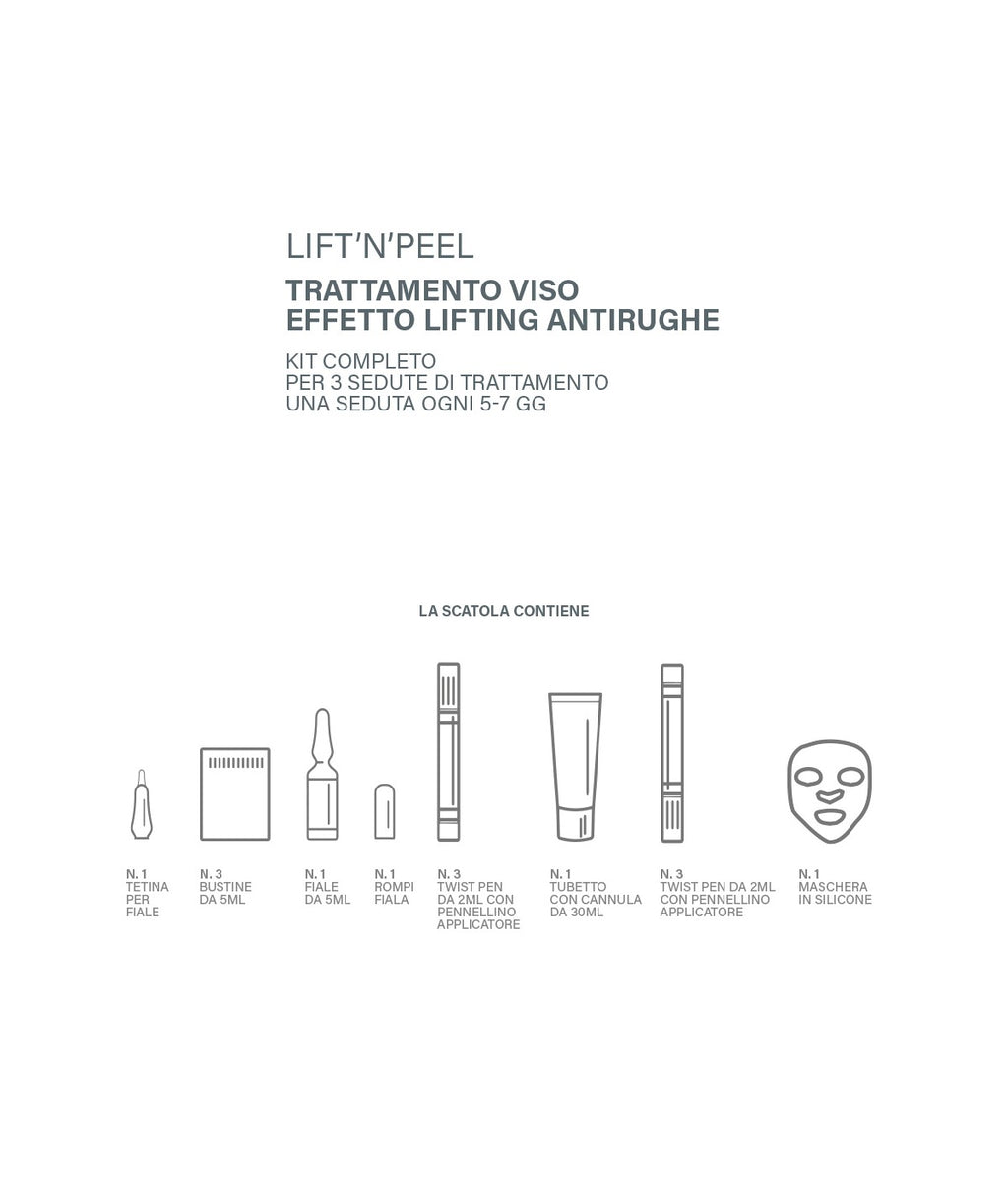 Sali di Ischia LIFT’N’PEEL Trattamento Effetto Lifting Antirughe