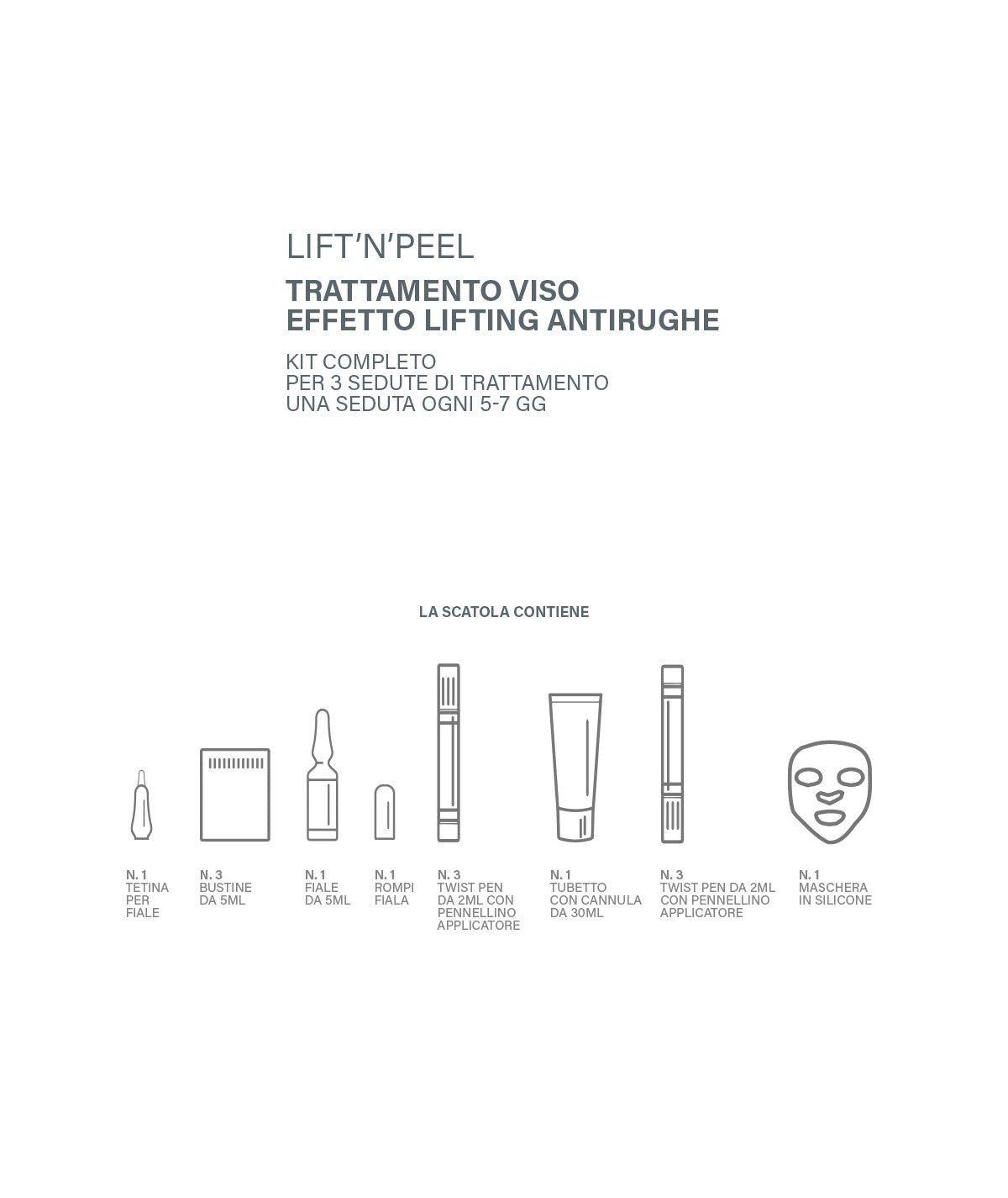 Sali di Ischia LIFT’N’PEEL Trattamento Effetto Lifting Antirughe