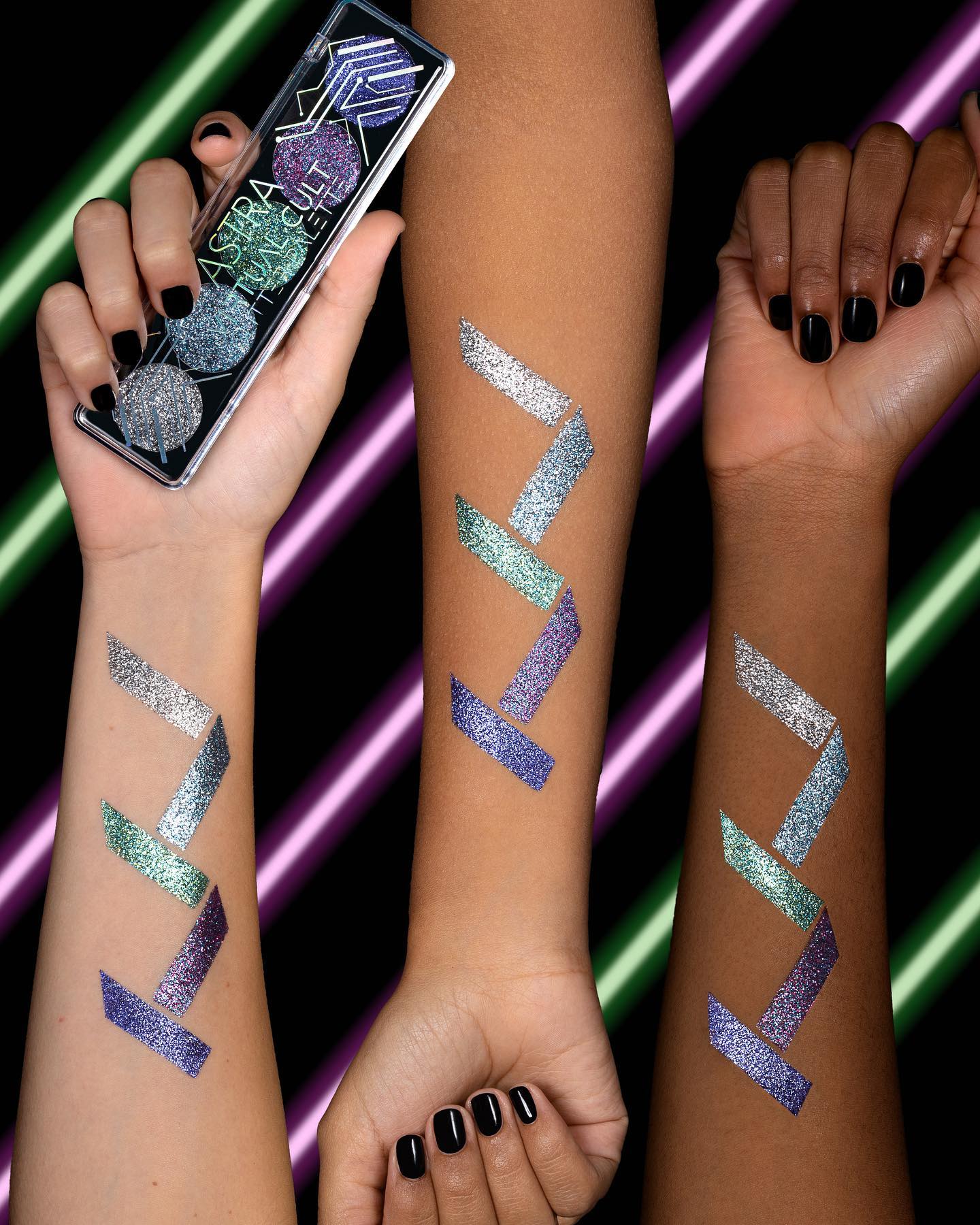 Astra VIRTUAL CULT Glitter Palette