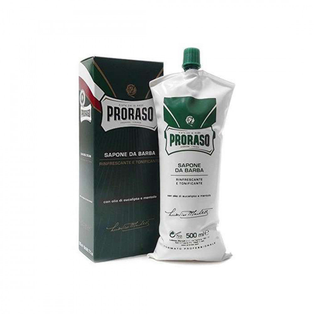 Sapone da Barba Proraso con Eucalipto e Mentolo