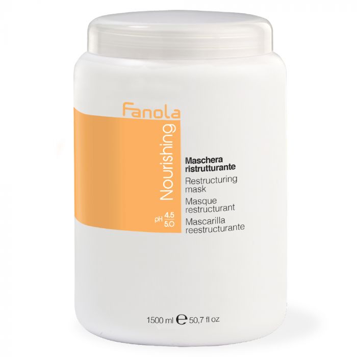 Fanola Nourishing Maschera Ristrutturante Capelli Danneggiati