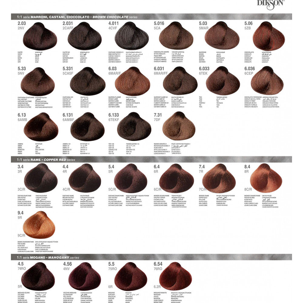 Dikson Color Tinta per Capelli Permanente 120ml