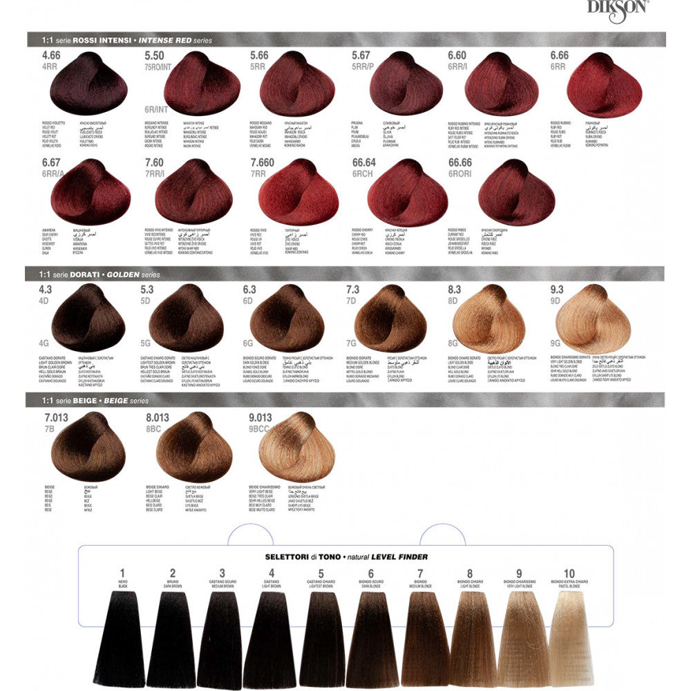 Dikson Color Tinta per Capelli Permanente 120ml