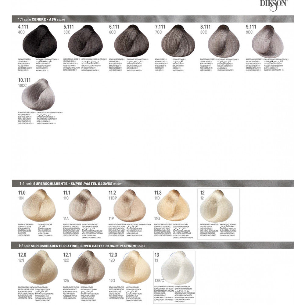 Dikson Color Tinta per Capelli Permanente 120ml