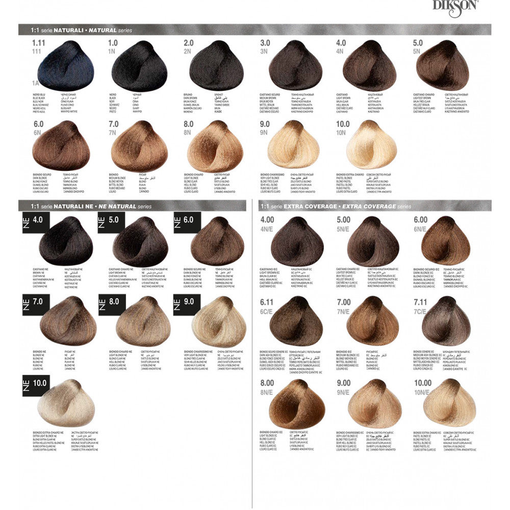 Dikson Color Tinta per Capelli Permanente 120ml